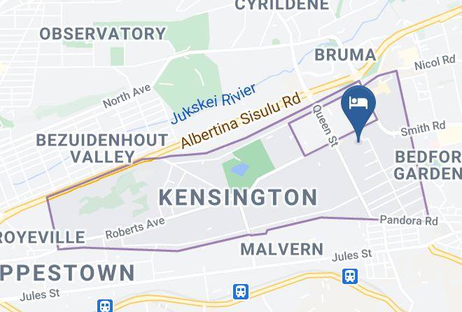 City Of Johannesburg - Westmoreland Lodge Maps