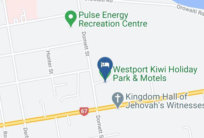 Buller - Westport Kiwi Holiday Park & Motels Maps