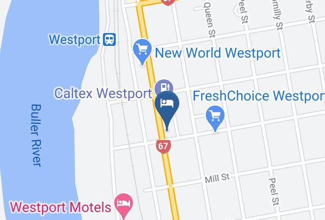 Buller - Westport Motor Hotel 3 Star Budget Hotels Accommodation In Westport Maps