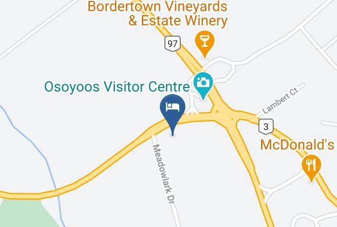 Okanagan Similkameen - Westridge Motor Inn Maps