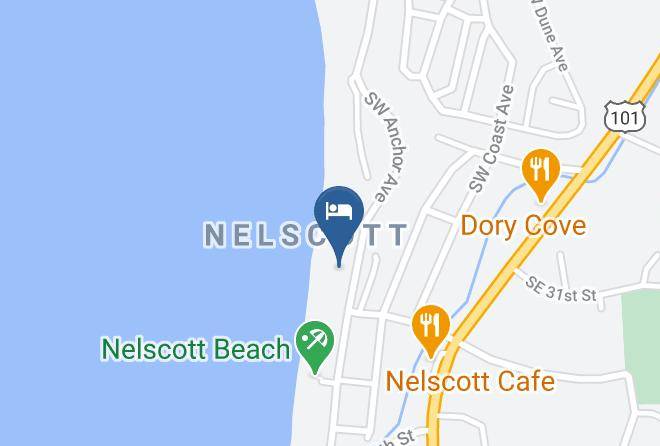 Lincoln - Westshore Oceanfront Motel Maps