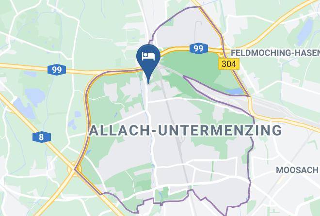 Munich District - Westside Hotel Garni Maps
