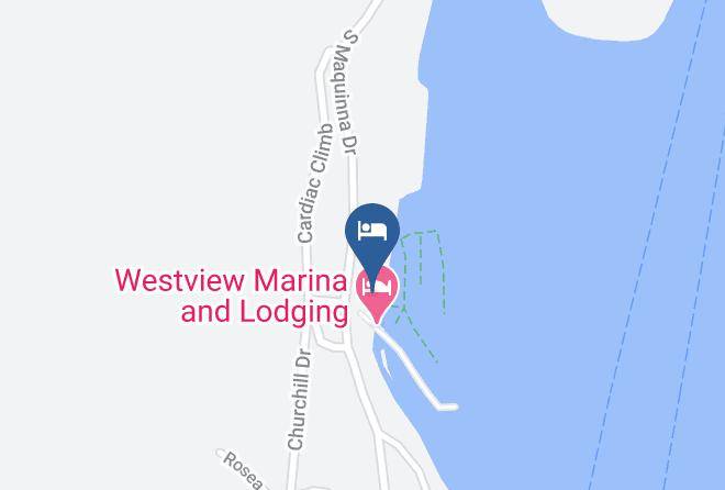 Strathcona - Westview Marina And Lodging Maps