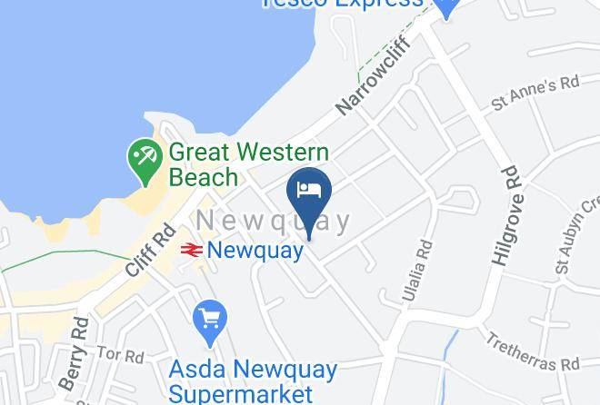 Cornwall - Westward Bed And Breakfast Maps