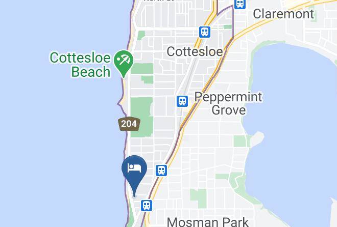 Westward Ocean View Map