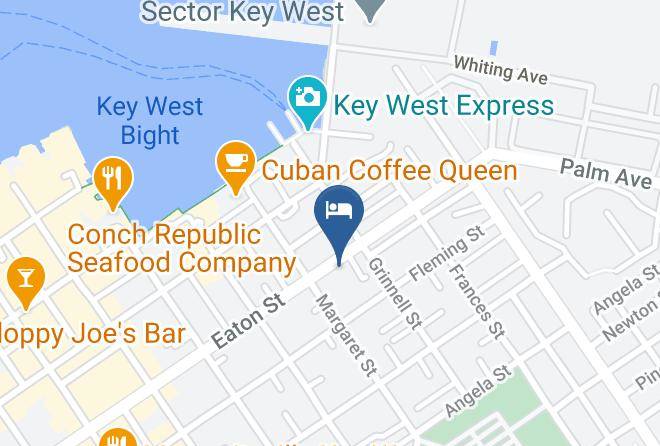 Westwinds Inn Key West Map