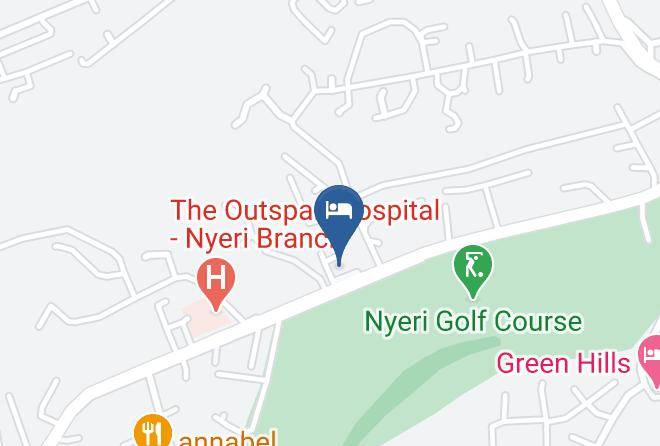 Nyeri - Westwood Hotel Maps