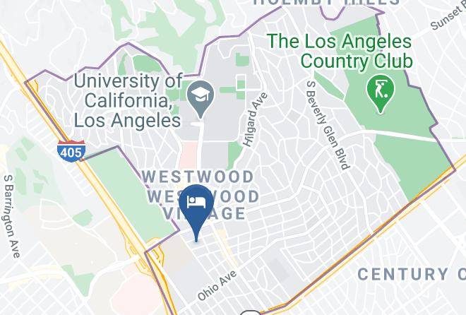 Los Angeles - Westwood Luxury Living Maps