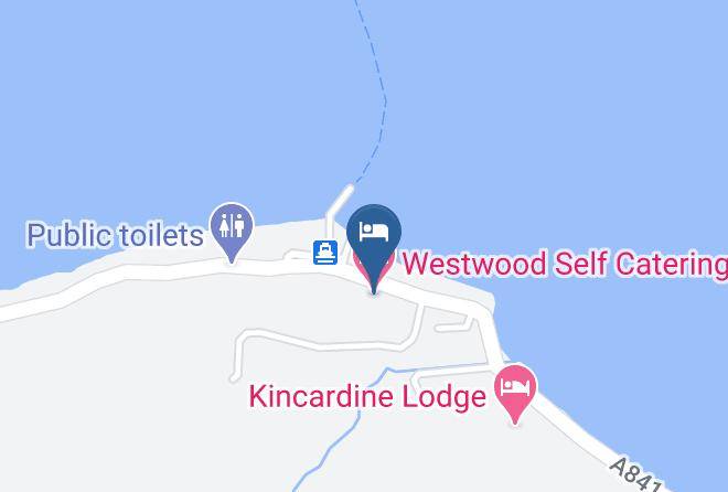 North Ayrshire - Westwood Self Catering Maps