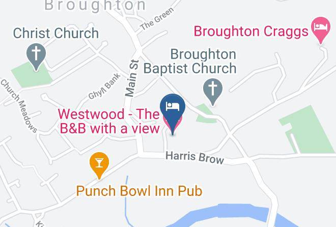 Cumbria - Westwood The B&b With A View Maps