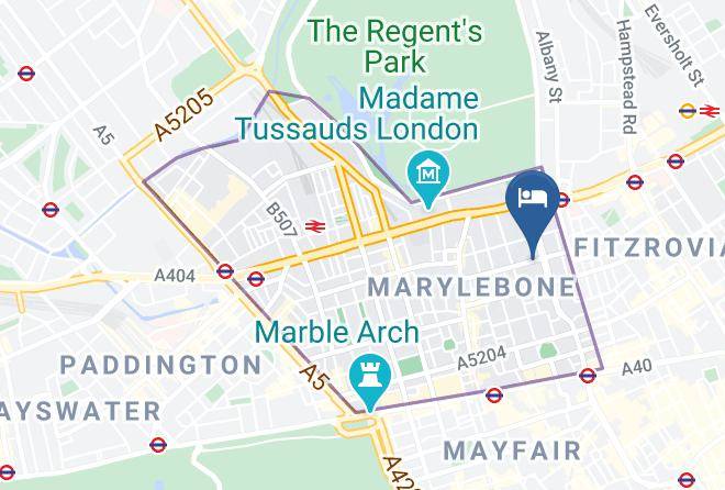 London - Weymouth Mews Maps