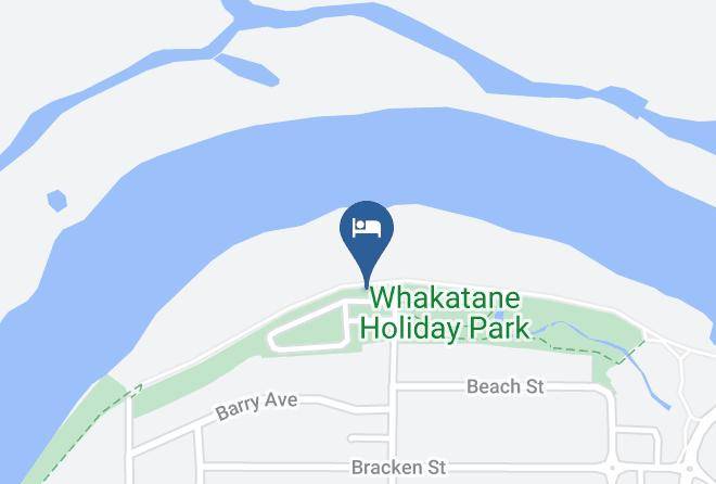Whakatane - Whakatane Holiday Park Maps