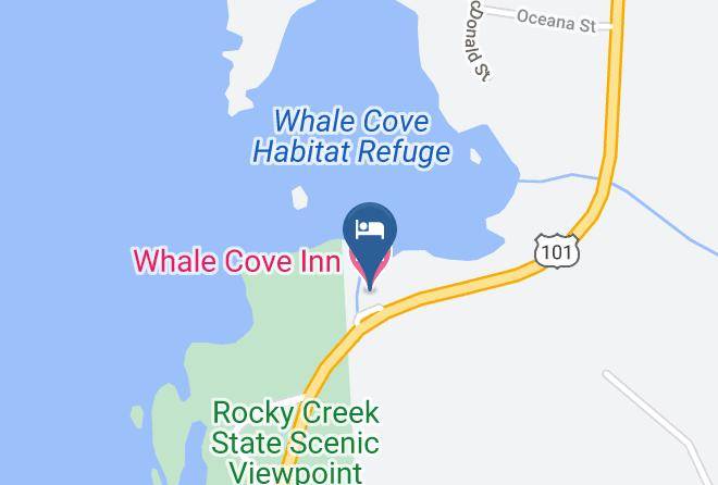 Lincoln - Whale Cove Inn Maps