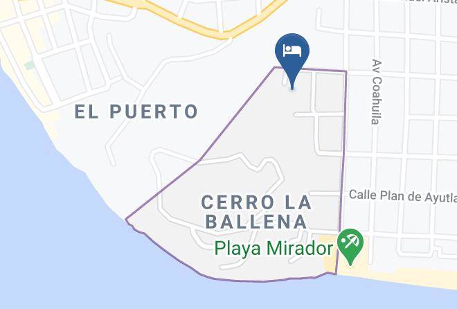 Puerto Penasco Municipality - Whale Hill Rv Park Storage Rocky Point Maps