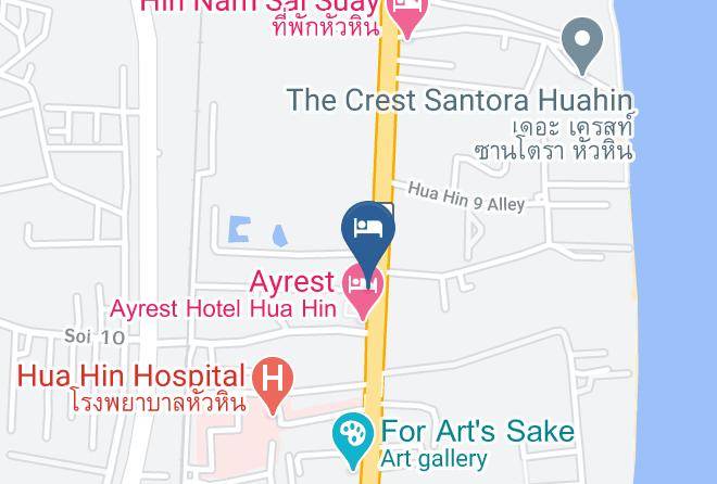 Amphoe Hua Hin - Whale Hua Hin Hotel Maps