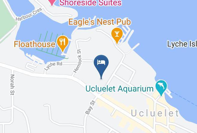 Alberni Clayoquot - Whale's Tail Guest Suites Maps