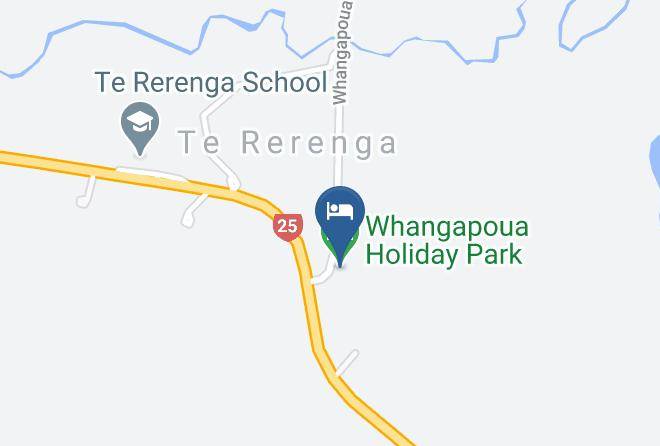 Thames Coromandel - Whangapoua Holiday Park Maps