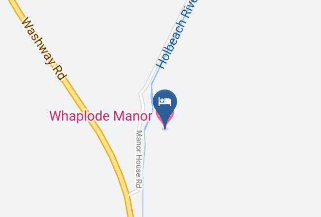 Lincs - Whaplode Manor Hotel Maps