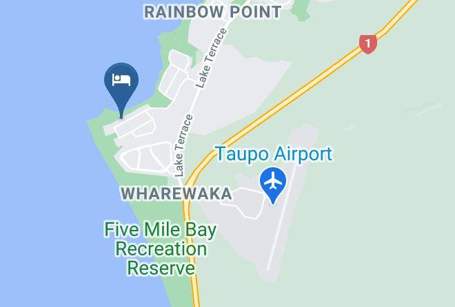Taupo - Wharewaka Lodge Maps