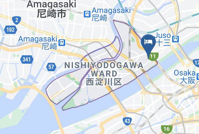 Osaka City Nishiyodogawa Ward - Whc Residence Tsukamoto Maps
