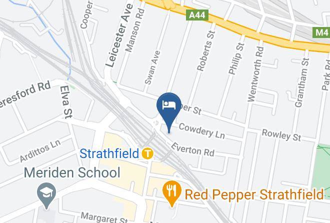 Burwood - Strathfield Hotel Maps