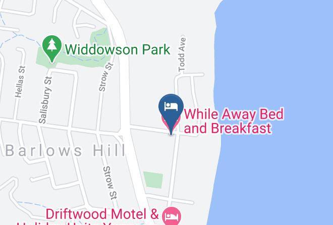 Livingstone - While Away Bed And Breakfast Maps