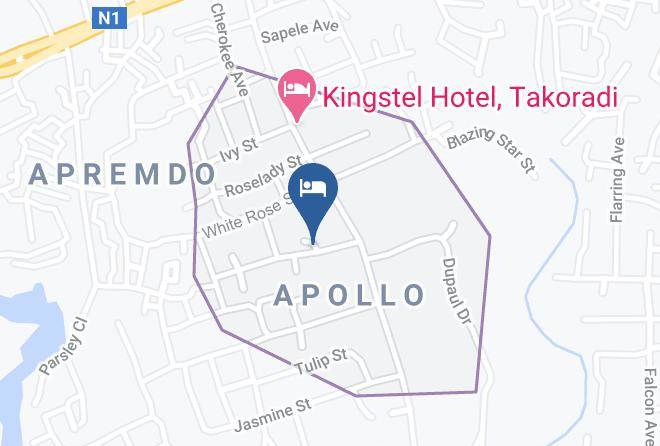 Shama Ahanta East - Whin River Hotel Maps