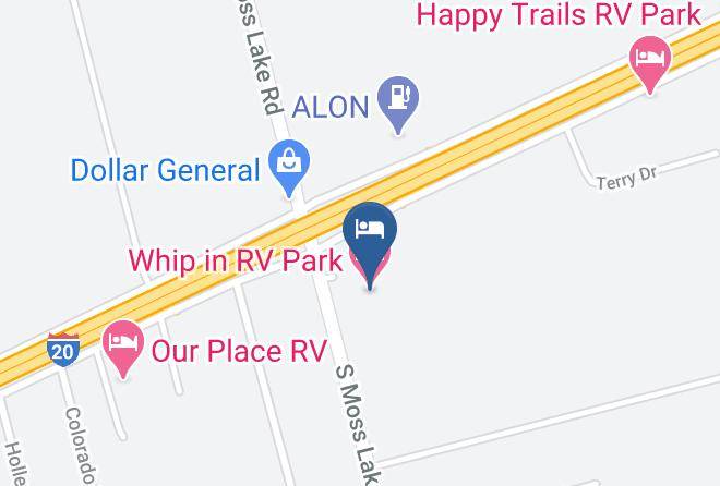 Howard - Whip In Rv Park Maps