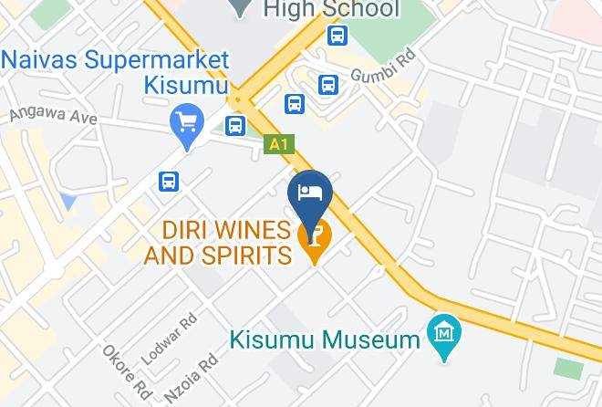 Kisumu - Whirlspring Hotel Kisumu Maps