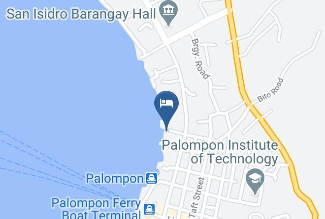 Leyte - Whispering Beach Resort Maps