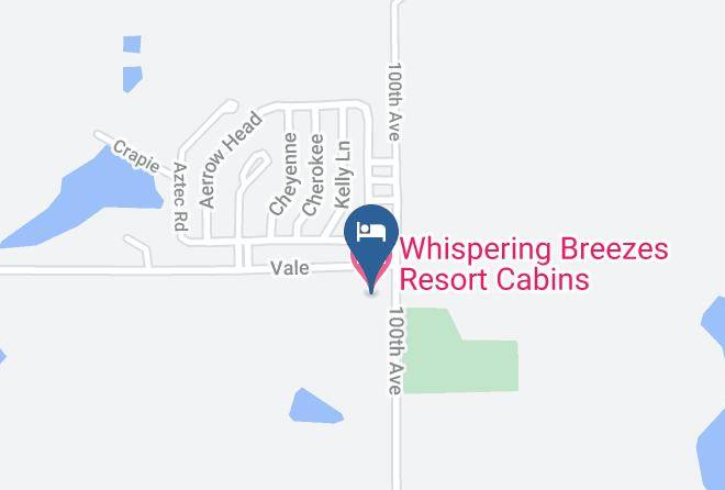Wayne - Whispering Breezes Resort Cabins Maps