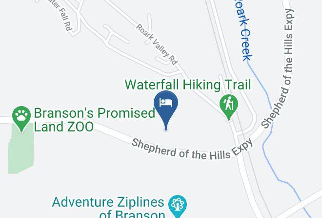 Whispering Hills Inn Map