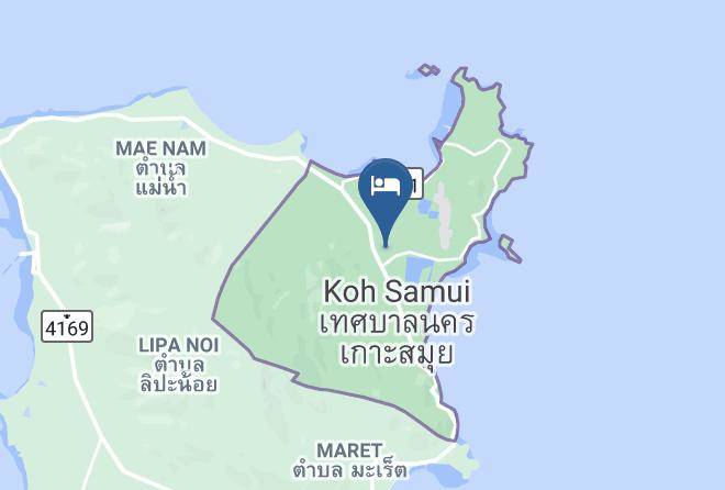 Amphoe Ko Samui - Whispering Palms Suite Maps