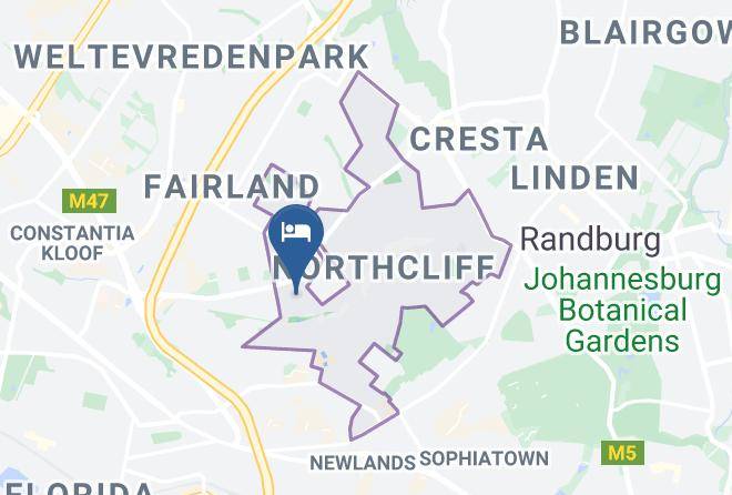 City Of Johannesburg - Whispering Trees Maps