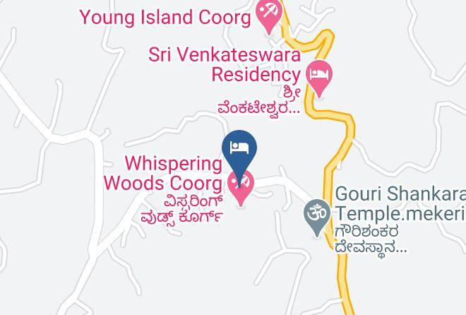 Madikeri - Whispering Woods Coorg Maps