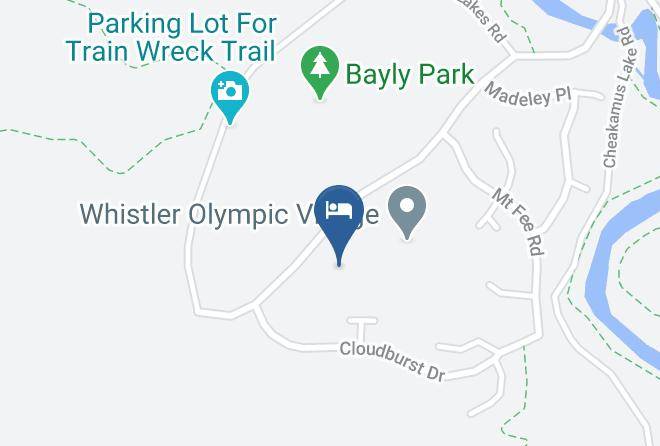Squamish Lillooet - Whistler Athletes' Centre Maps