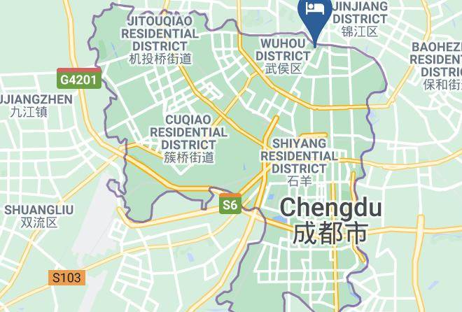 Chengdu - Whistler Hotel Maps