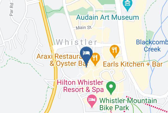 Whistler Luxury Condos Map