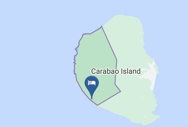 Romblon - White Beach Dive & Kite Resort Carabao Maps