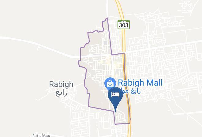 Rabigh - White Beach Hotel Maps