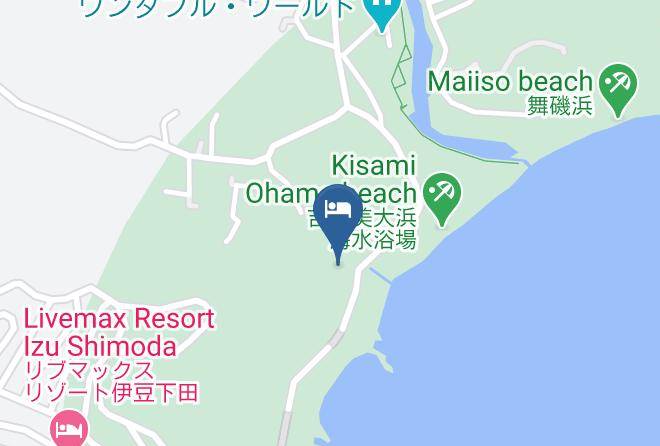 Shimoda City - White Beach Hotel Maps