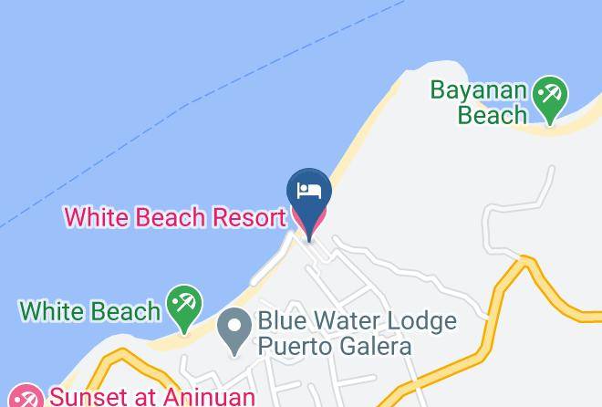 Oriental Mindoro - White Beach Resort Maps