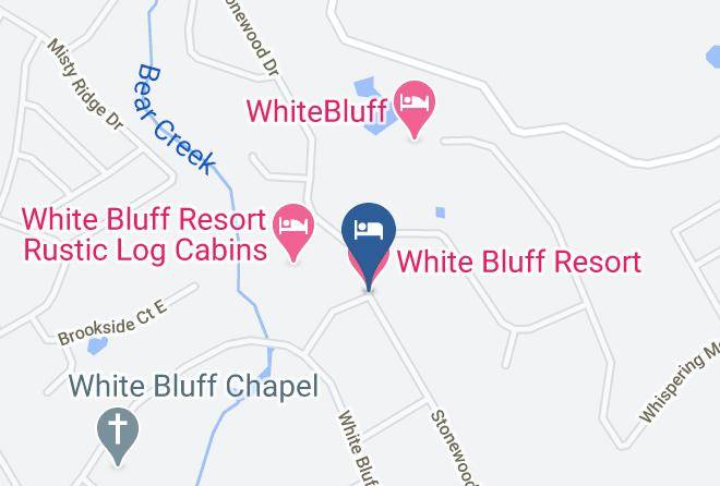 Hill - White Bluff Resort Maps