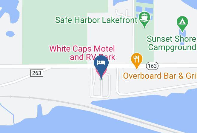 Ottawa - White Caps Motel And Rv Park Maps