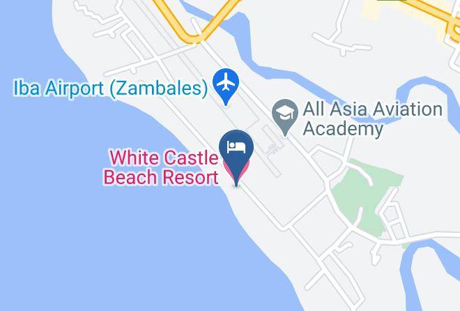 Zambales - White Castle Beach Resort Maps