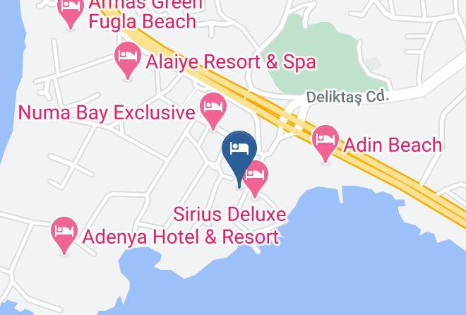 Alanya - White City Resort Hotel Maps