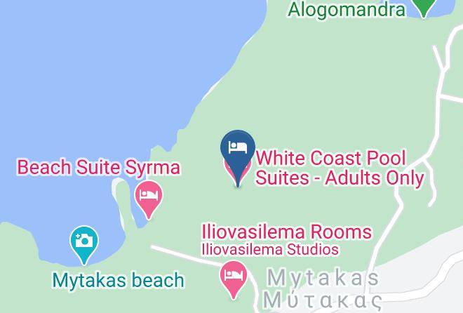 Milos - White Coast Pool Suites Adults Only Maps