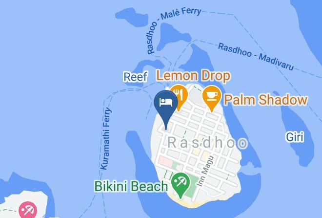 Alifu Alifu - White Coral Rasdhoo Maps