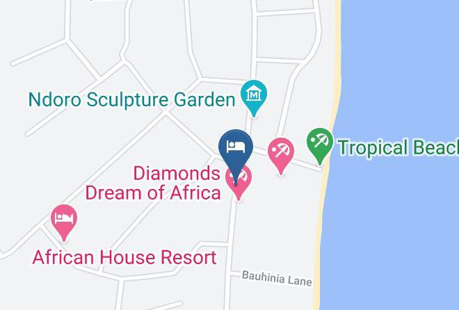 Kilifi - White Elephant Beach Club Maps