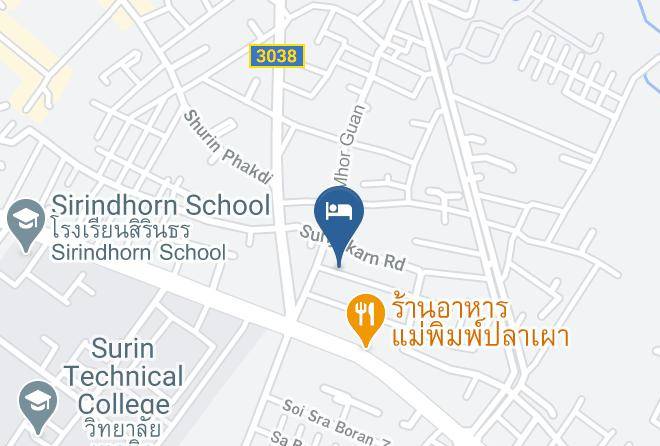 Amphoe Mueang Surin - White Elephant Resort Hotel Maps